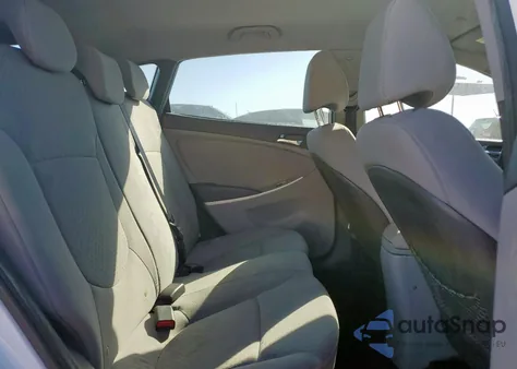 2013 Hyundai Accent Gls из США, поврежденный, VIN KMHCU5AE6DU077443